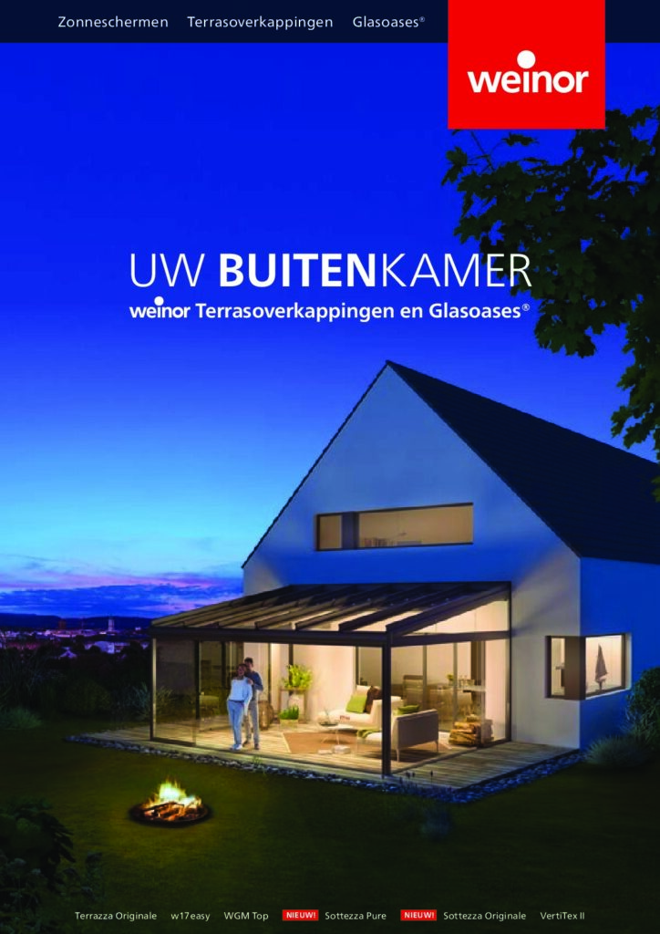 Weinor terrasoverkappingen algemeen pdf